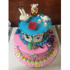 Alice in Wonderland Fondant Cake